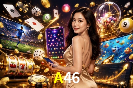 Página principal de A46 Casino con juegos en vivo y tragamonedas para México